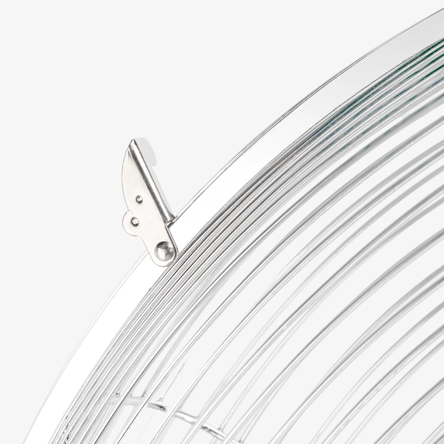 20" Chrome Gym Floor Fan - Image 5