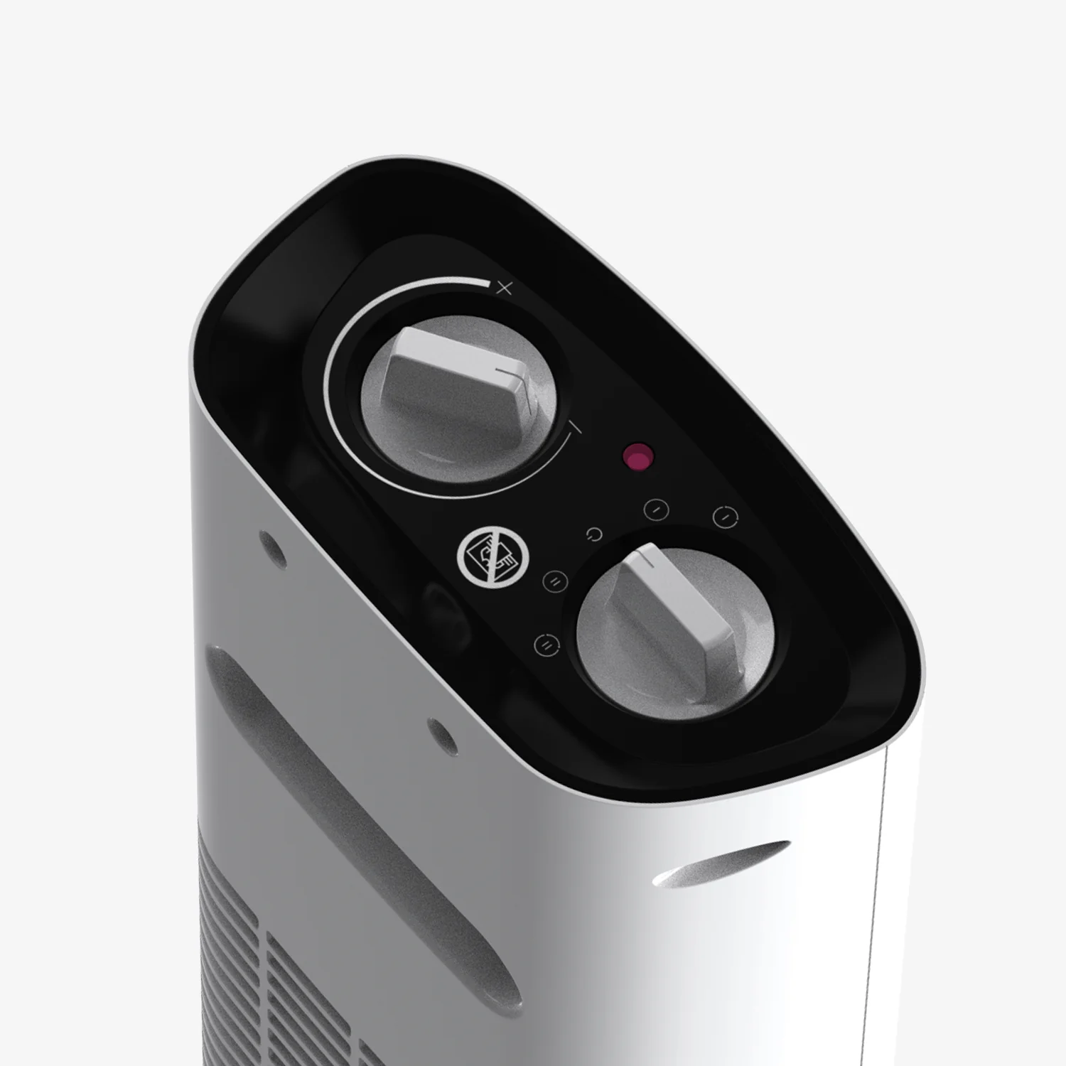 2000W Ceramic PTC Tower Fan Heater with Automatic Oscillation - Image 4