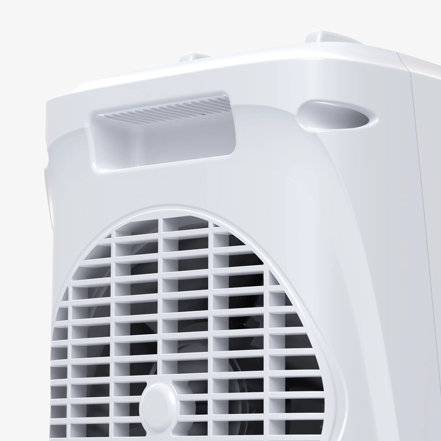 2000W Mini Ceramic Fan Heater - White - Image 4