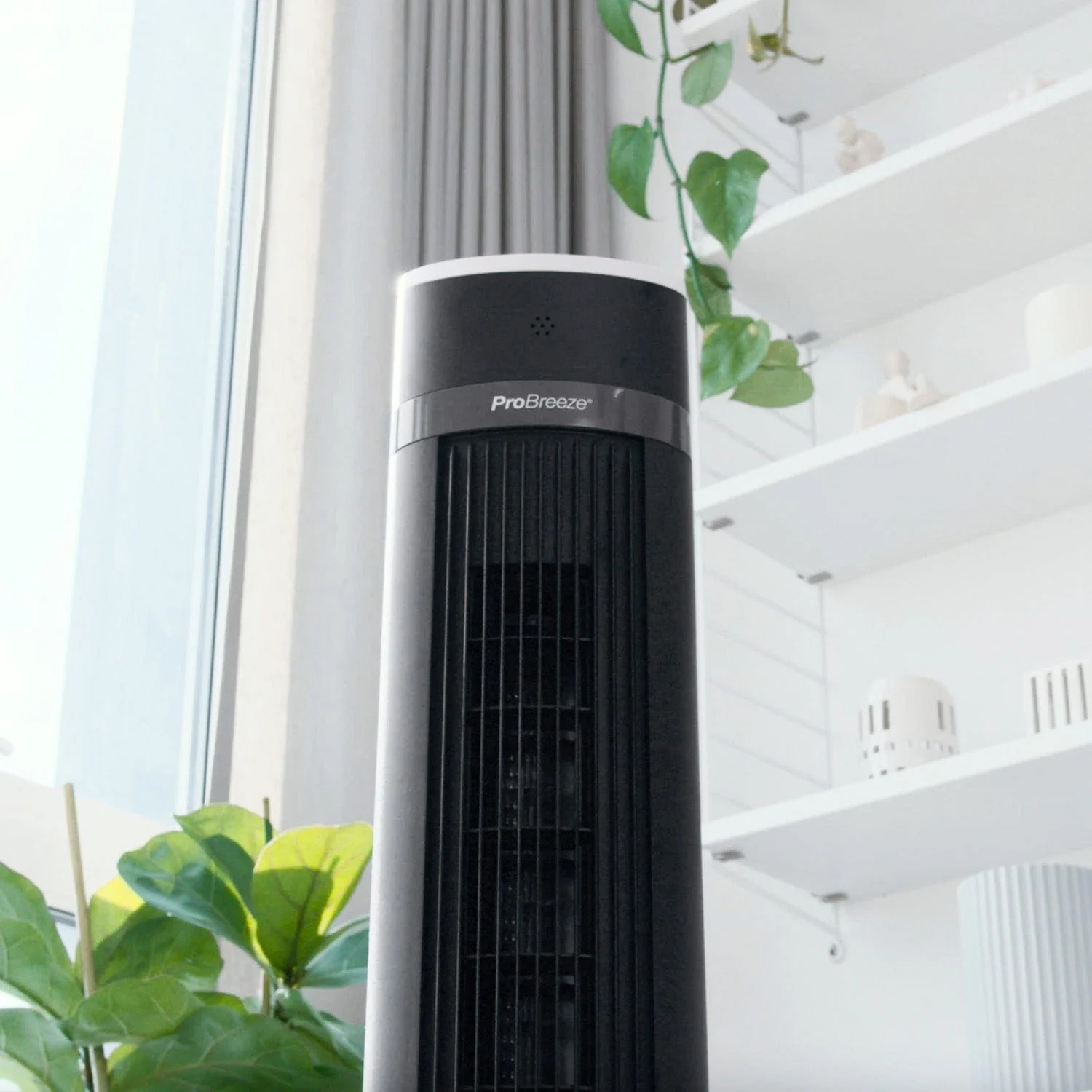 40" Oscillating Tower Fan - White - Image 3