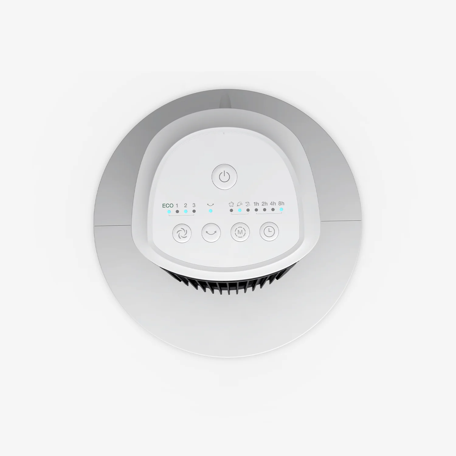 40" Oscillating Tower Fan - White - Image 6