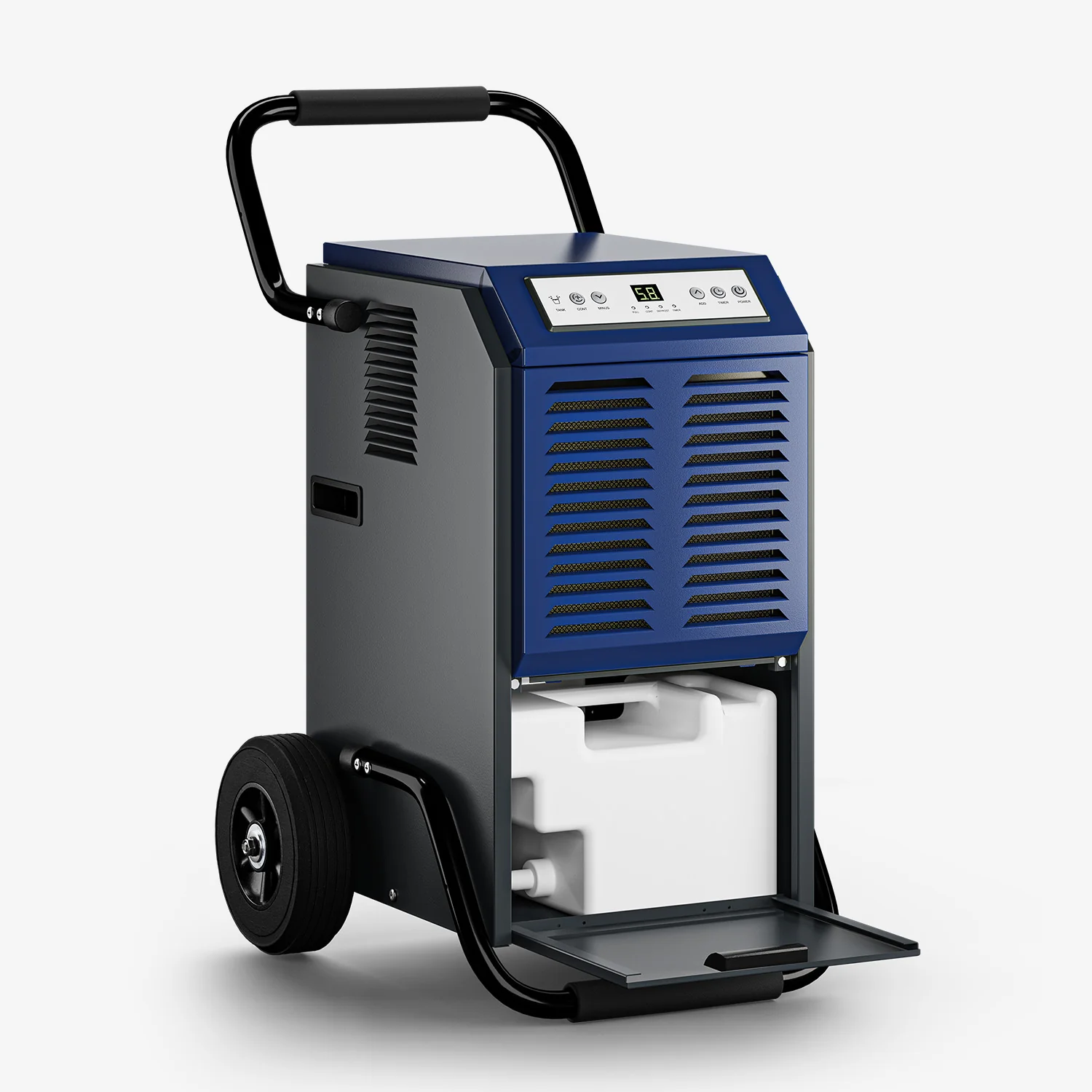 50L Industrial Dehumidifier - Black - Image 6
