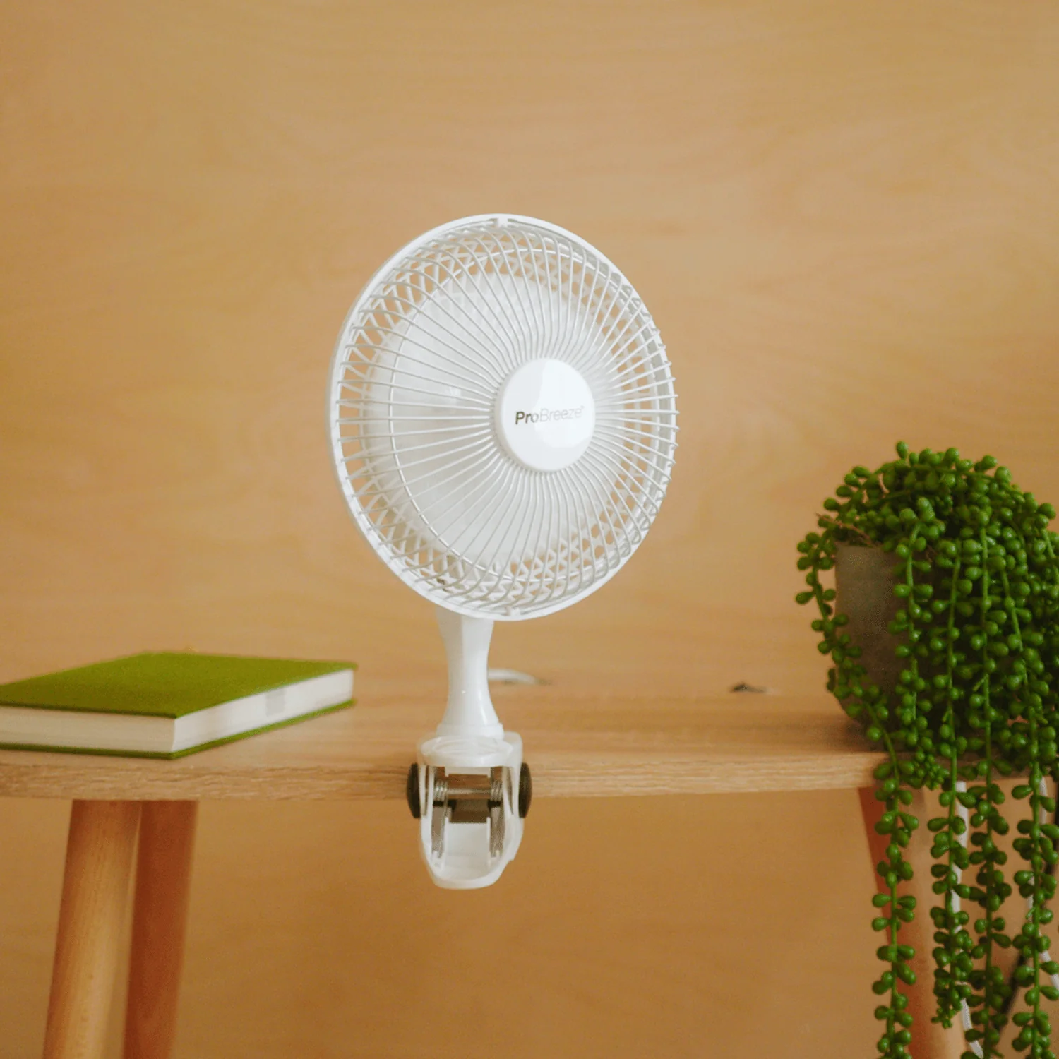 6" Mini Clip Fan - Ultra Quiet & High Power - White - Image 3