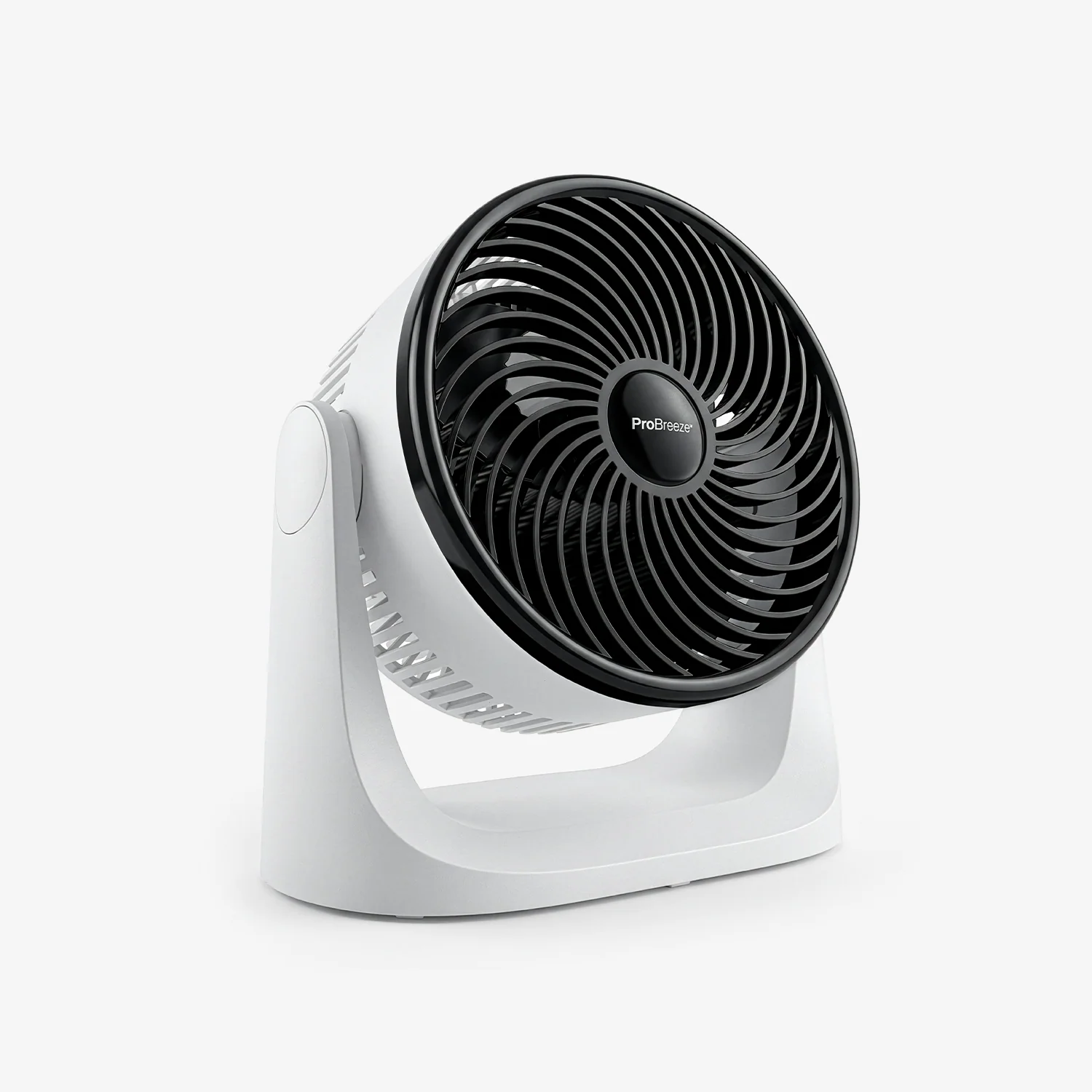 AirFlo™ Mini 11" Turbo Fan - Ultra-Quiet Air Circulator - White/Black - Image 5