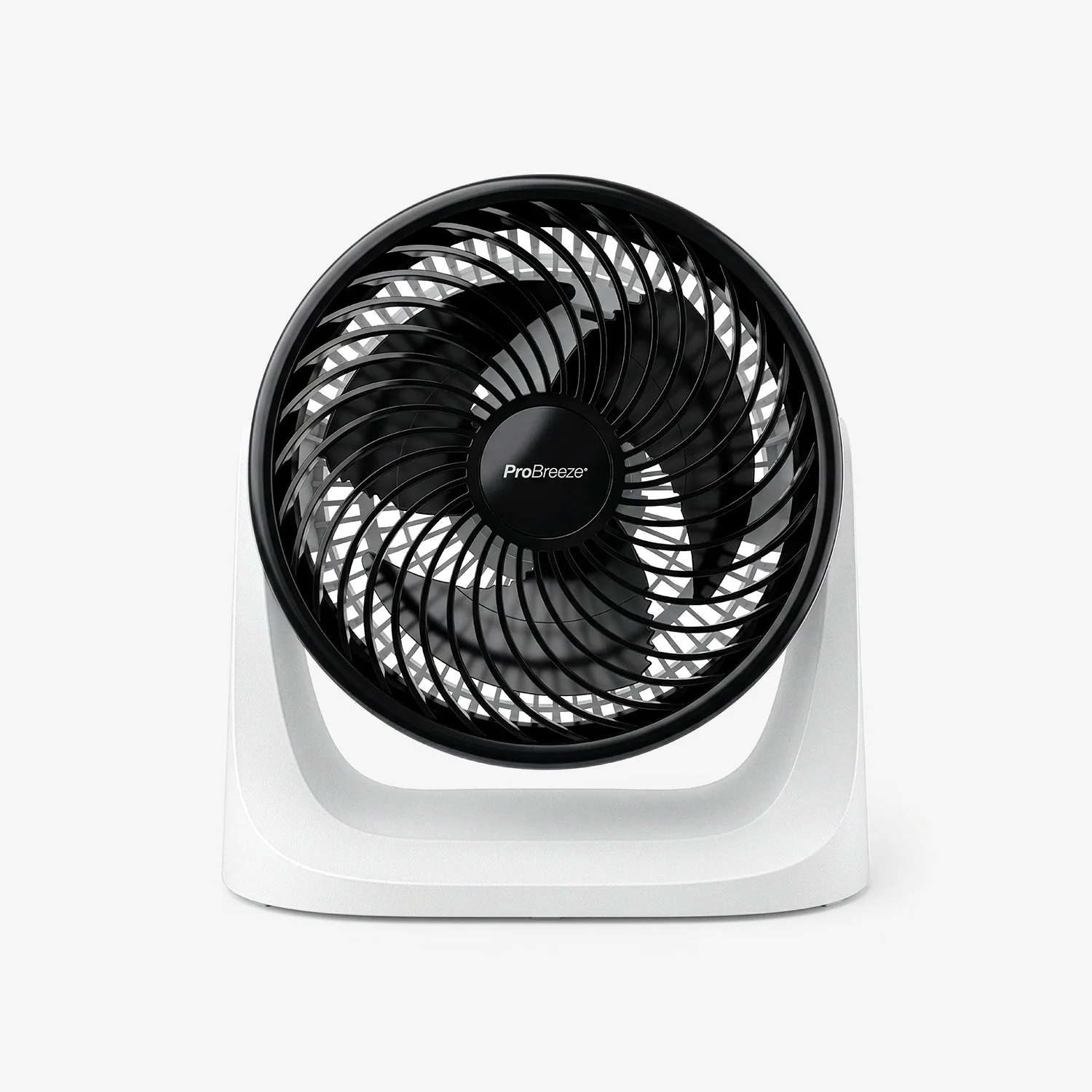 AirFlo™ Mini 11" Turbo Fan - Ultra-Quiet Air Circulator - White/Black - Image 6