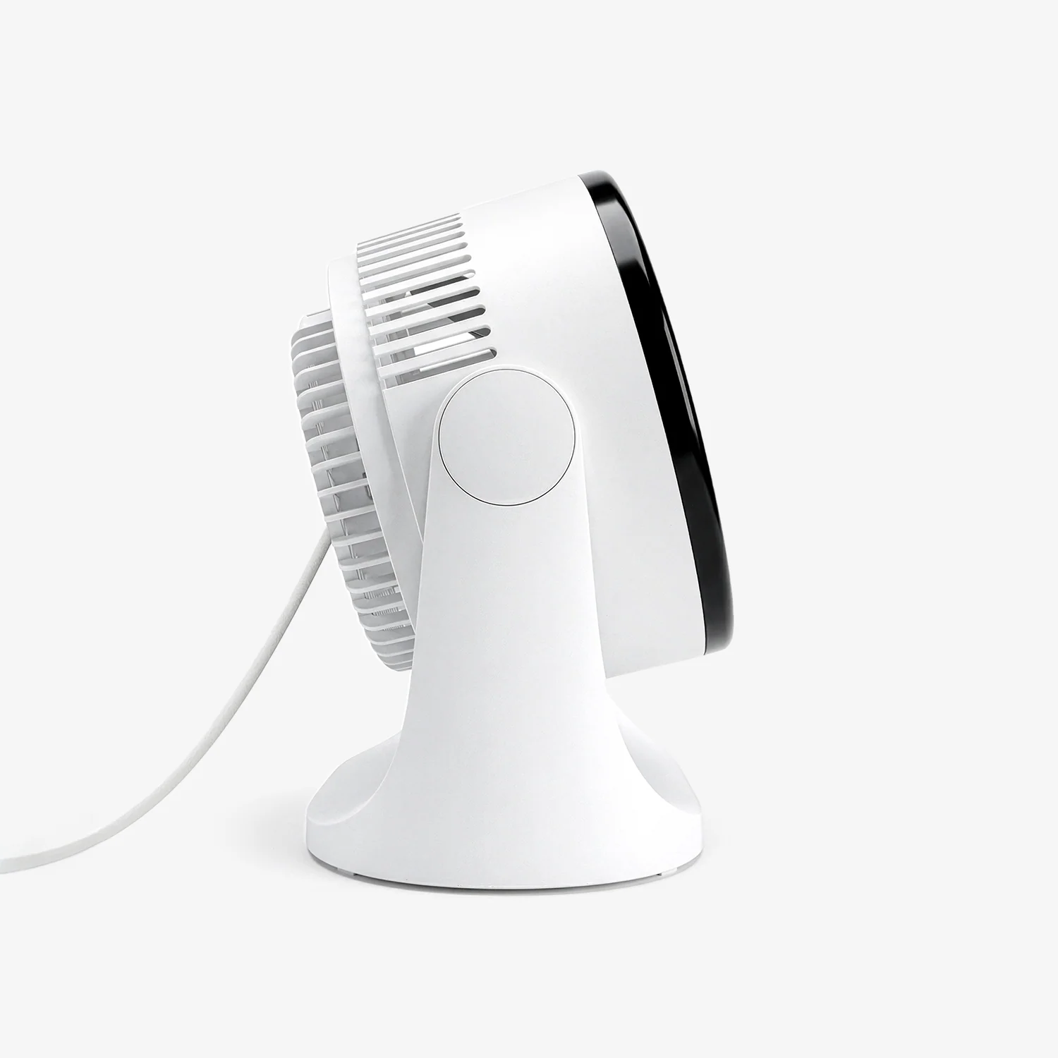 AirFlo™ Mini 11" Turbo Fan - Ultra-Quiet Air Circulator - White/Black - Image 8