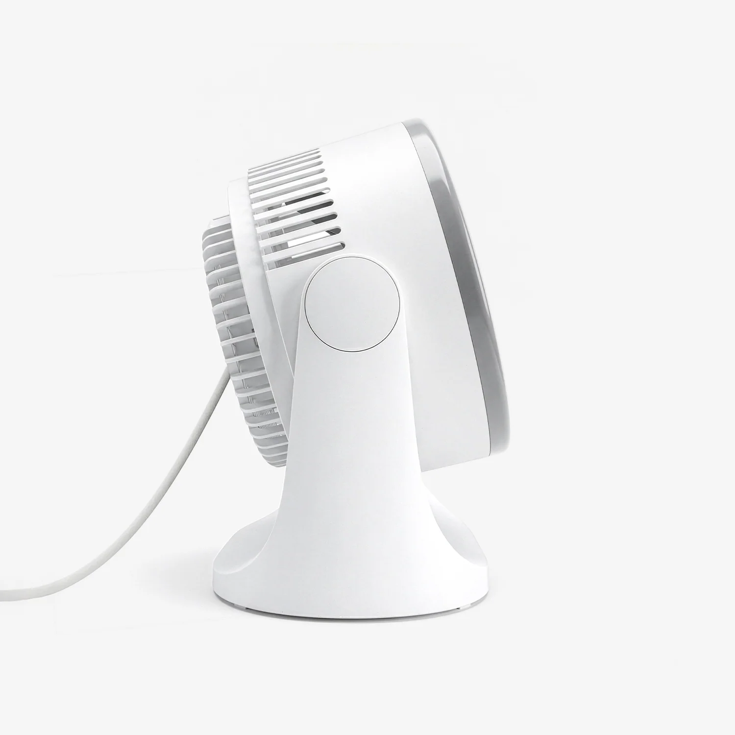 AirFlo™ Mini 11" Turbo Fan - Ultra-Quiet Air Circulator - White/Grey - Image 8