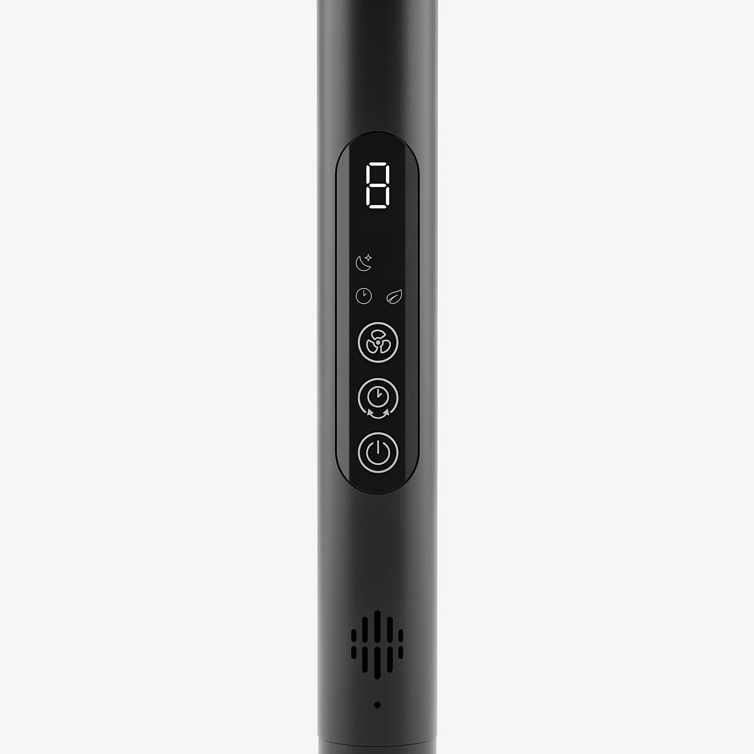 AirFlo™ Slim 43" Hybrid Pedestal Fan - Ultra- Quiet Air Circulator - Black - Image 9