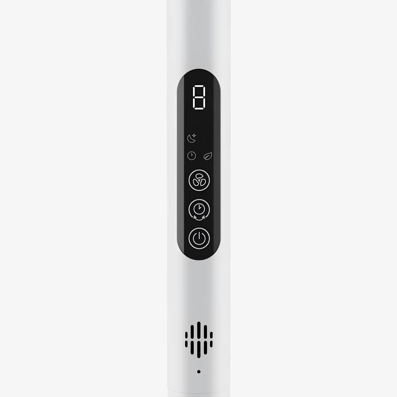 AirFlo™ Slim 43" Hybrid Pedestal Fan - Ultra- Quiet Air Circulator - White - Image 9