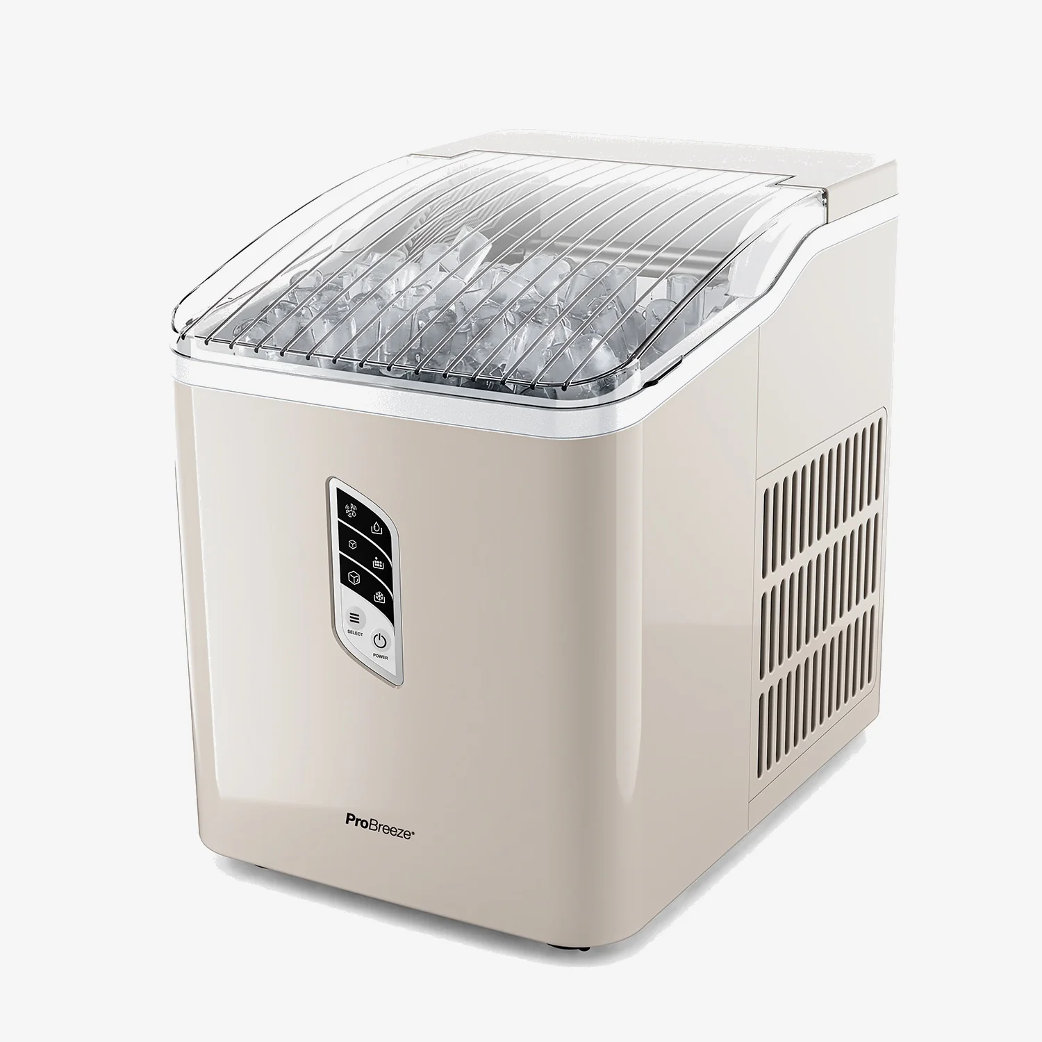 Countertop Ice Cube Maker - 2L Self-Cleaning Machine With 15kg Daily Output - Pebble - Image 3