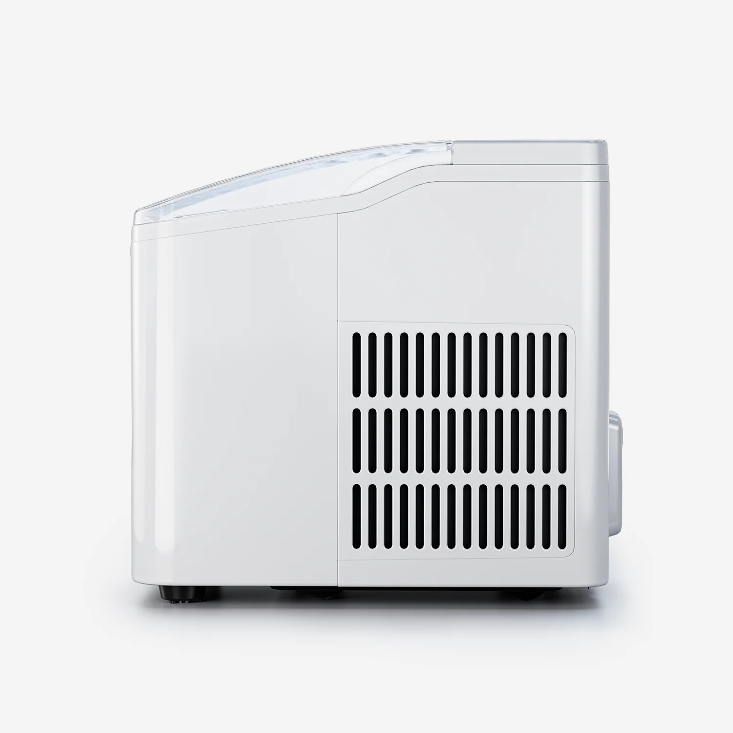 Countertop Ice Cube Maker - 2L Self-Cleaning Machine With 15kg Daily Output - White - Image 4