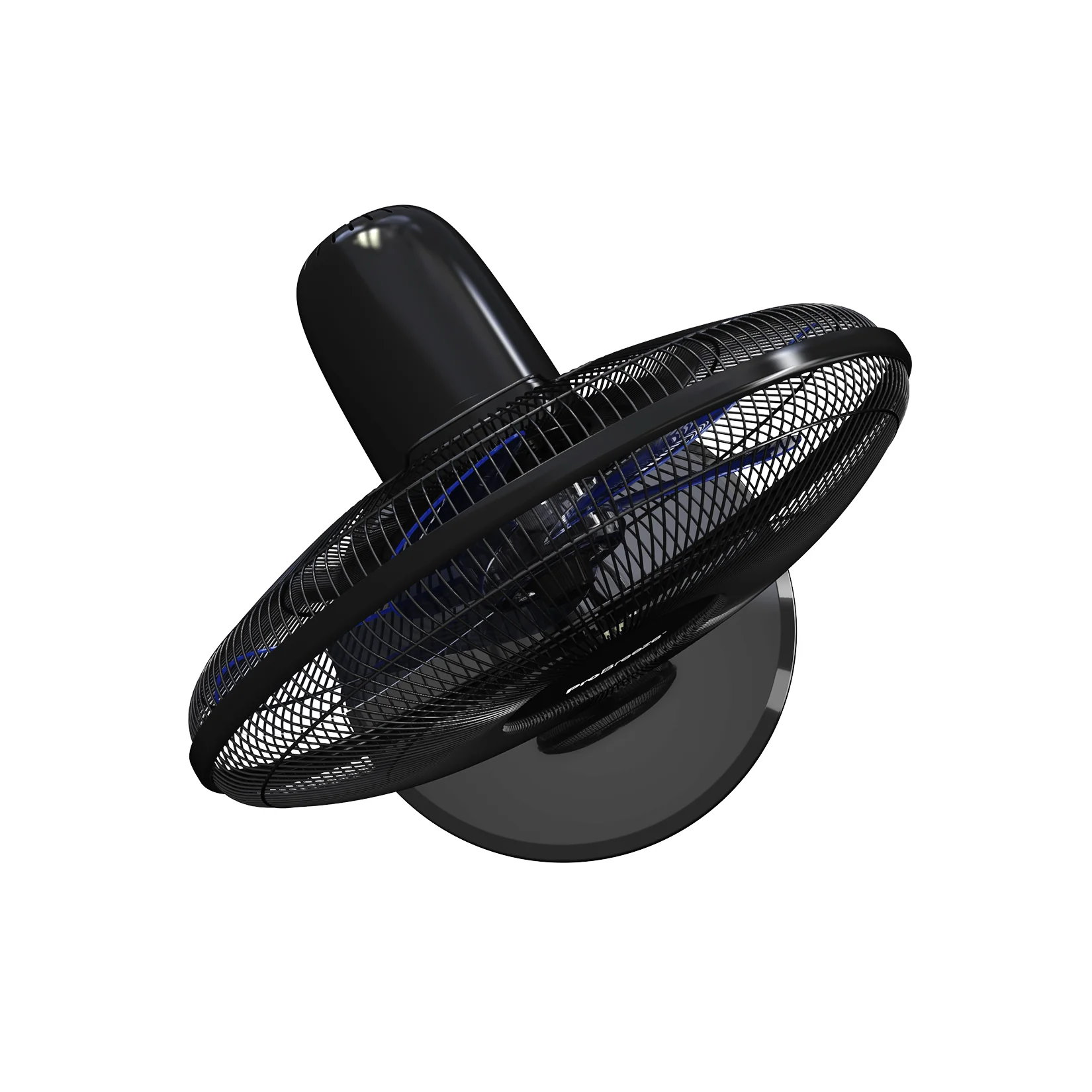 16" Pedestal Fan with 4 Fan Modes and Remote Control - Black - Image 6