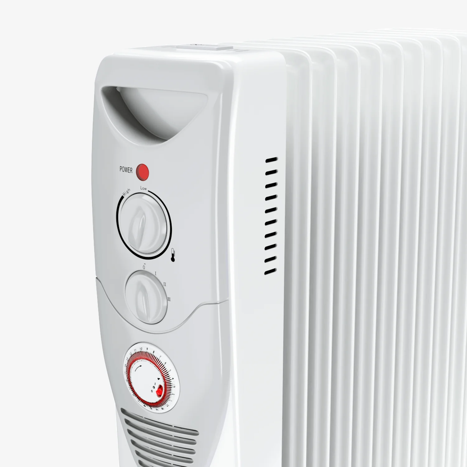 Refurbished - 2500W Oil Filled Radiator with 11 Fins - Image 5