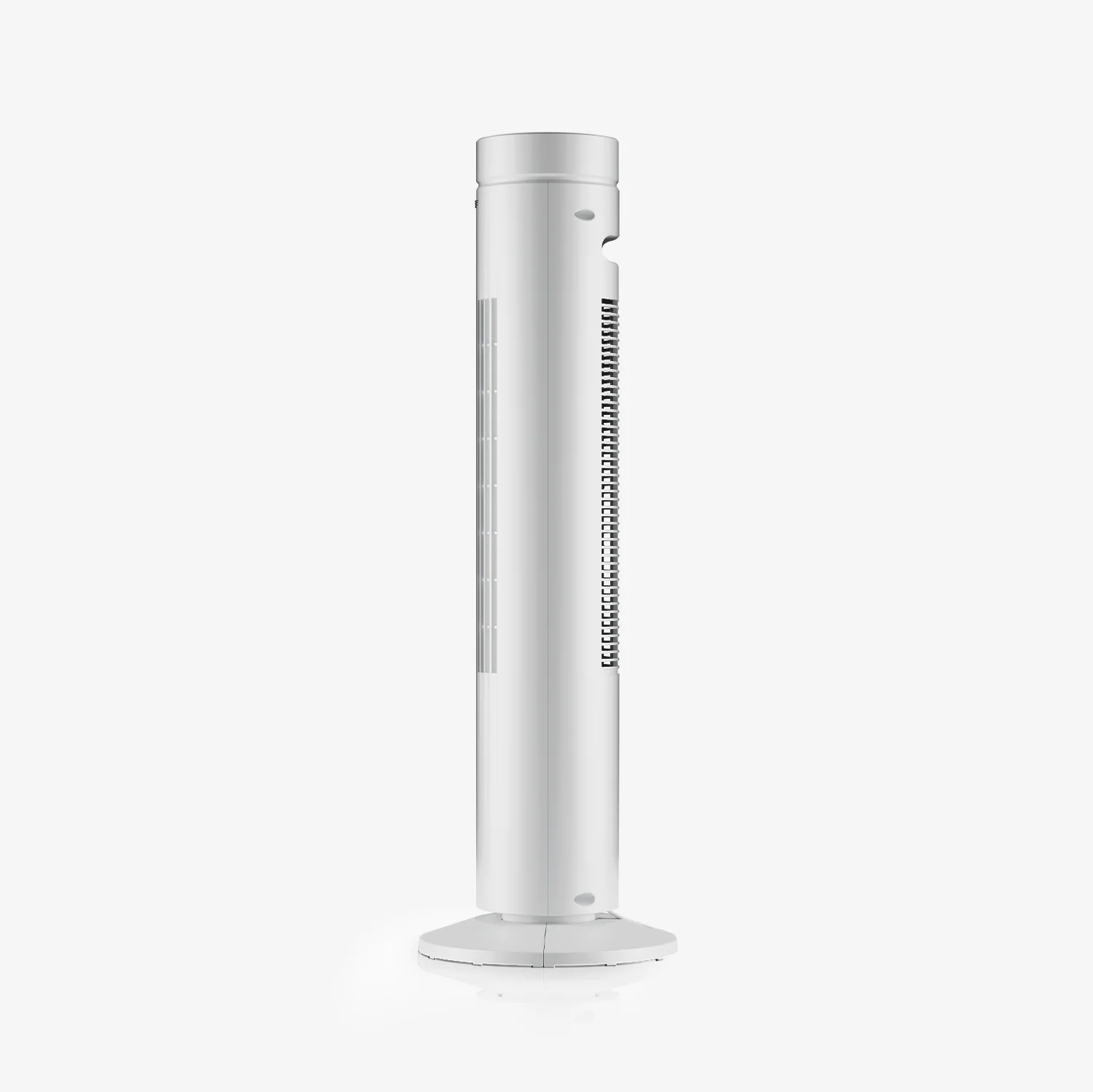 30" Oscillating Tower Fan with Touch Panel - White - Image 5