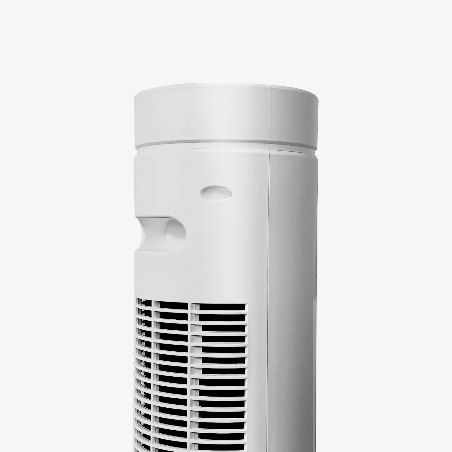 30" Oscillating Tower Fan with Touch Panel - White - Image 6