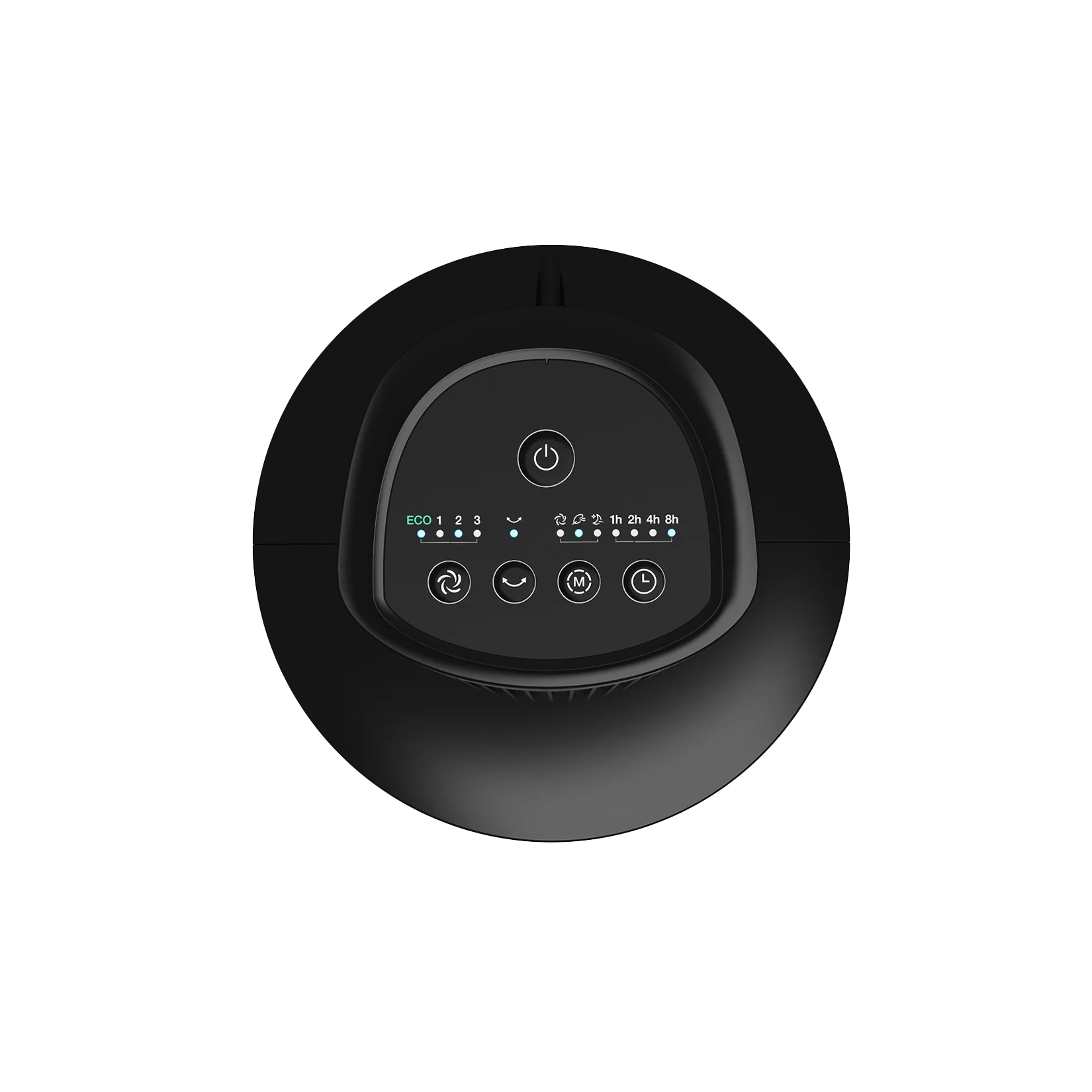 40" Oscillating Tower Fan - Black - Image 3