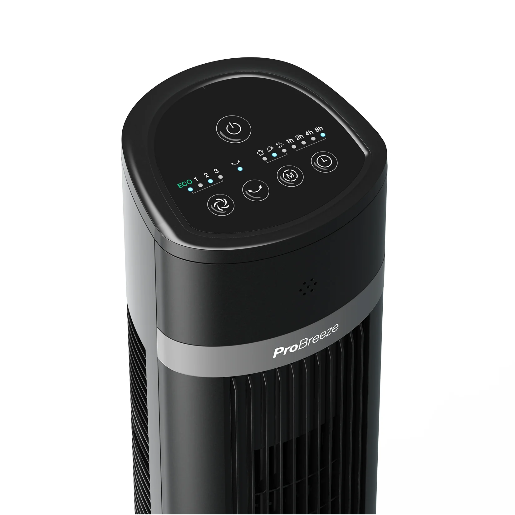 40" Oscillating Tower Fan - Black - Image 6