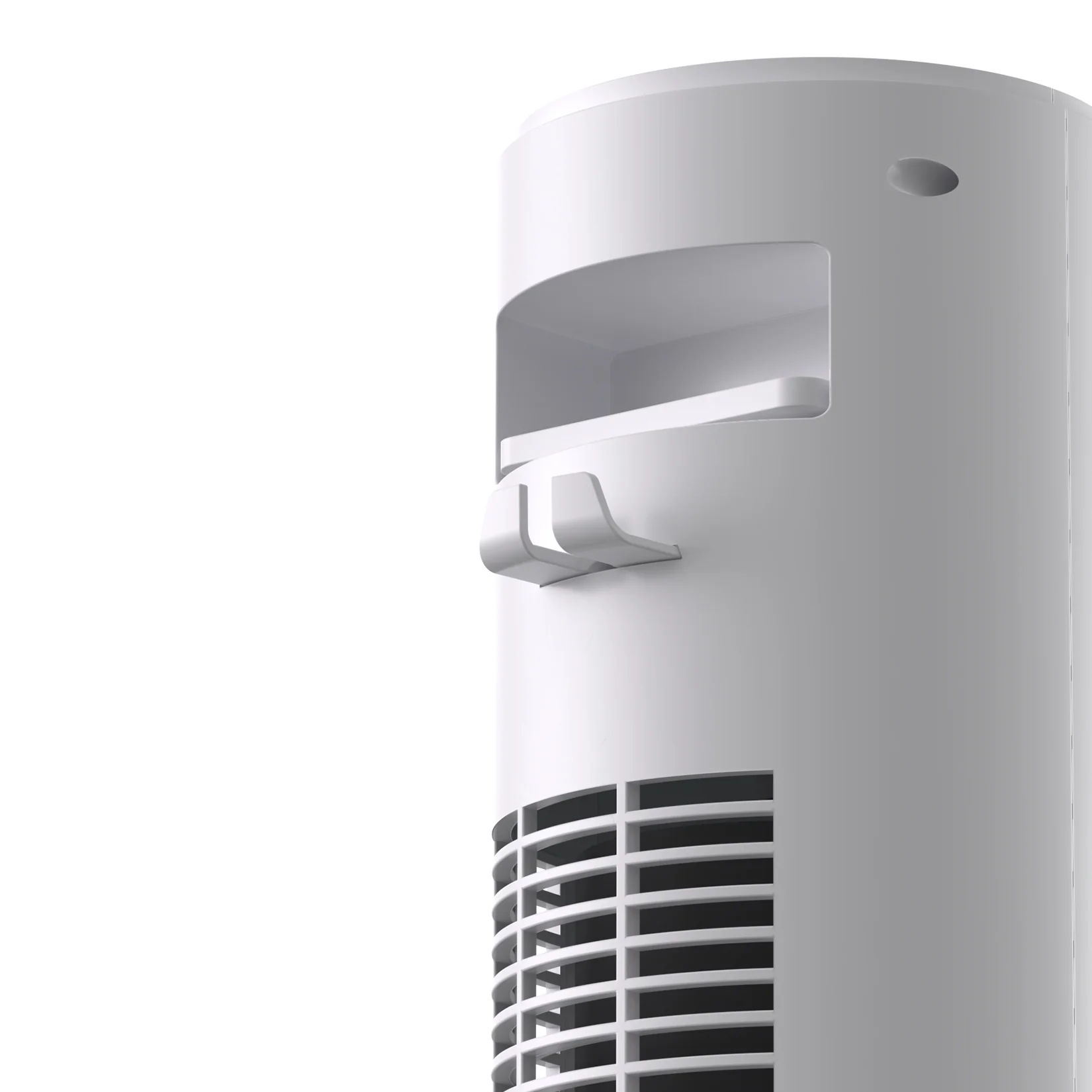 46" Oscillating Tower Fan White - Image 6