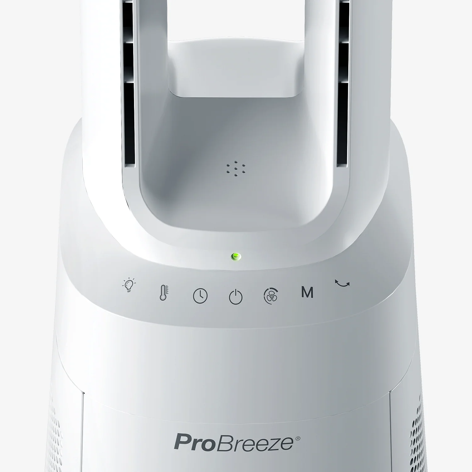 OmniAir 41" Premium Bladeless Tower Fan and Air Purifier - White - Image 5