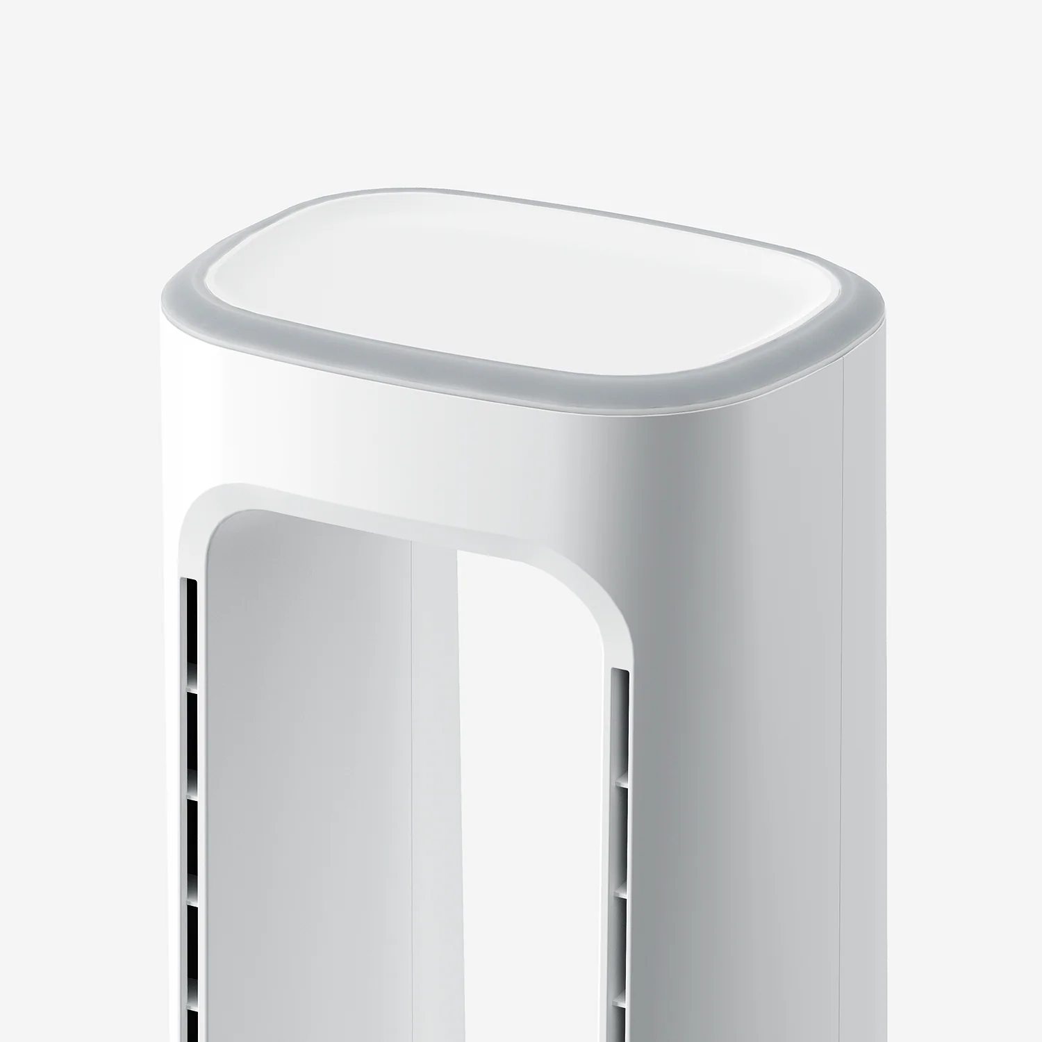 OmniAir 41" Premium Bladeless Tower Fan and Air Purifier - White - Image 6