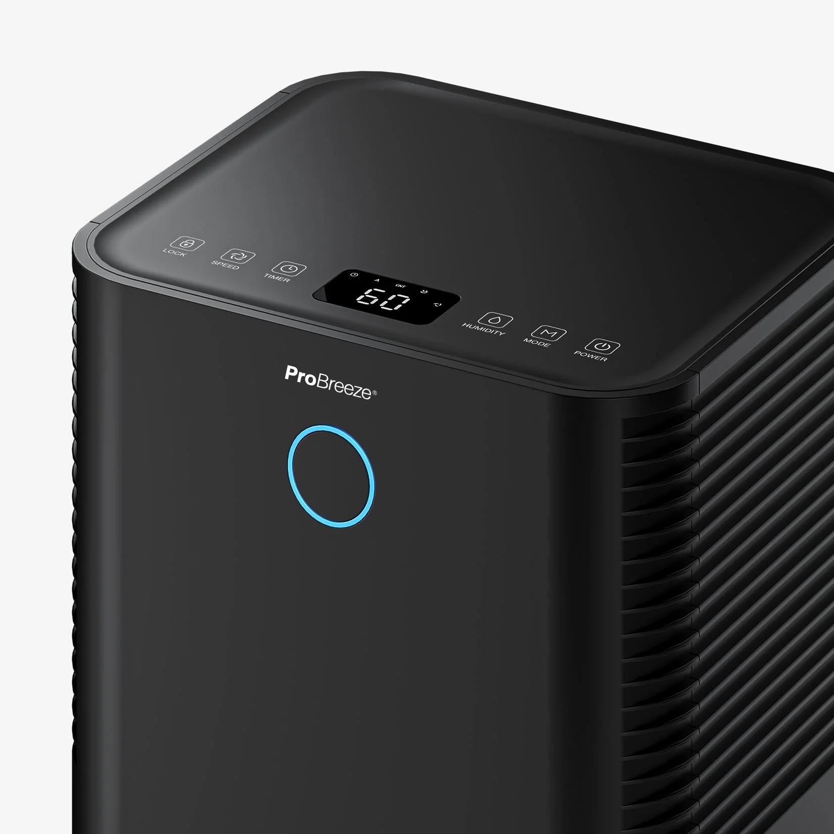 Refurbished - OmniDry 12L Quiet Low Energy Dehumidifier - Black - Image 3