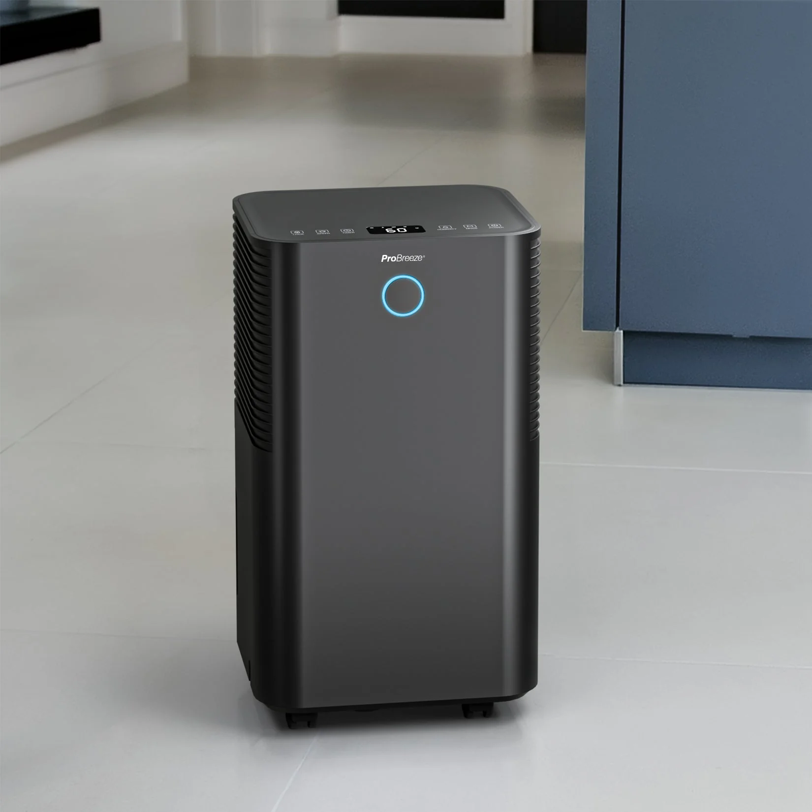 Refurbished - OmniDry 12L Quiet Low Energy Dehumidifier - Black - Image 6