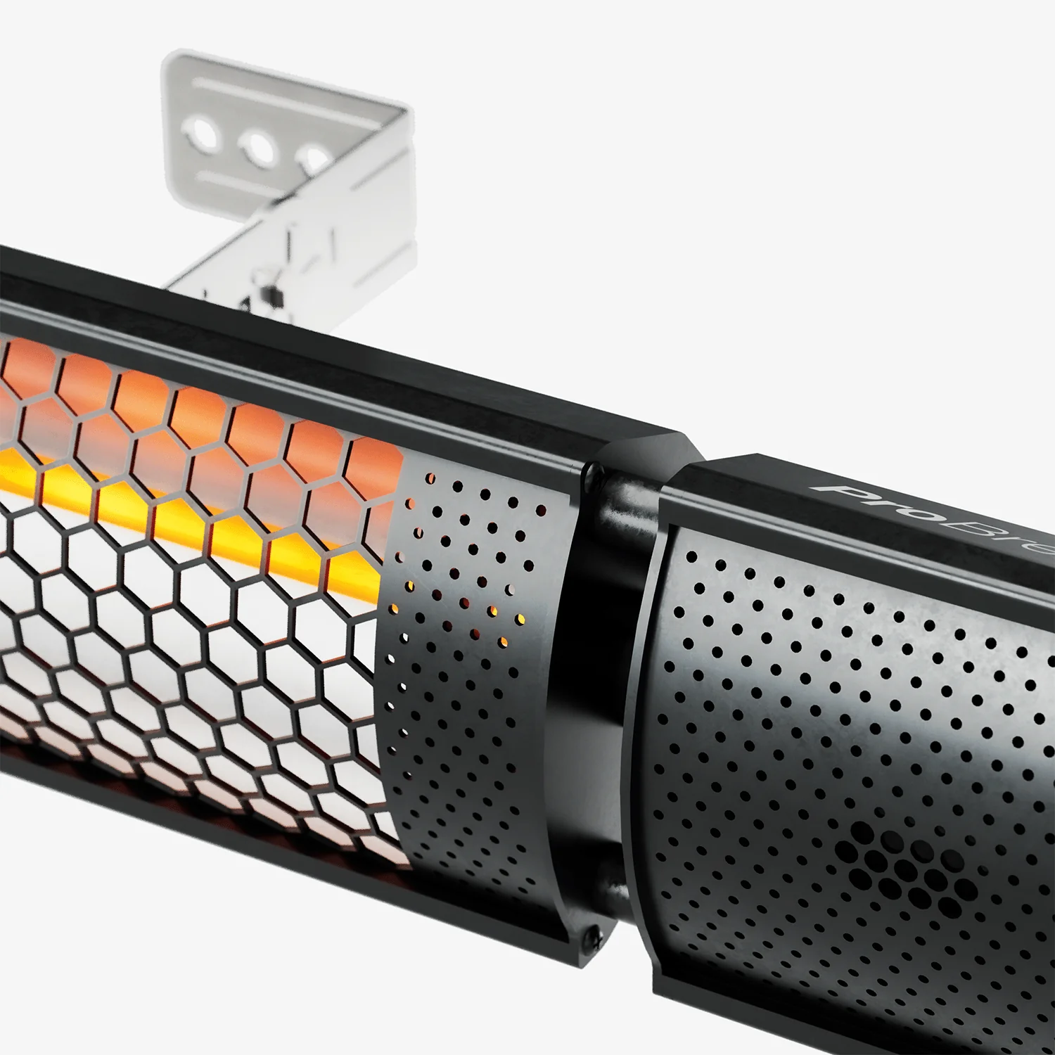Wall Mounted Infrared Patio Heater with Remote Control and 2 Heat Settings - Image 4
